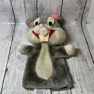 Vintage Bugs Bunny Hand Puppet Plush 12” Mighty Star Made in Korea 69